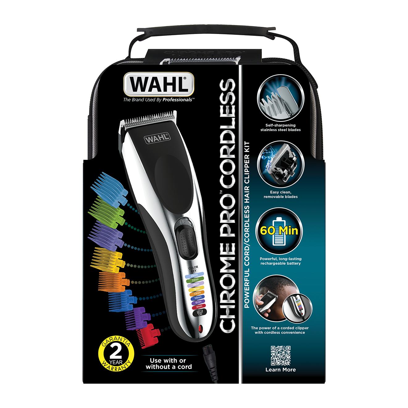 Chrome Pro Cordless 21pc Wahl Global